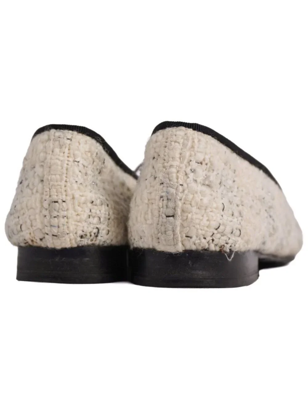 Chanel Pumps Ballerina Ribbon Twi Flat